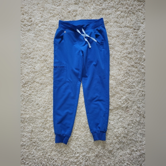 FIGS ROYAL BLUE ZAMORA JOGGERS - Picture 1 of 4